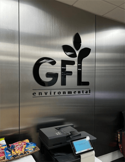 GFL Interior Signage Photo